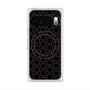 Premium Square Case with Pixelsnap［ Dot Circle - Black ］