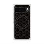 Premium Square Case with Pixelsnap［ Dot Circle - Black ］