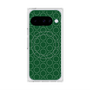 Premium Square Case with Pixelsnap［ Dot Circle - Green ］