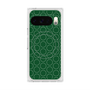 Premium Square Case with Pixelsnap［ Dot Circle - Green ］