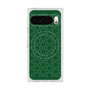 Premium Square Case with Pixelsnap［ Dot Circle - Green ］
