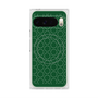 Premium Square Case with Pixelsnap［ Dot Circle - Green ］