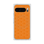 Premium Square Case with Pixelsnap［ Dot Circle - Orange ］