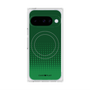 Premium Square Case with Pixelsnap［ Dot Gradation - Green ］