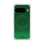 Premium Square Case with Pixelsnap［ Dot Gradation - Green ］