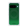 Premium Square Case with Pixelsnap［ Dot Gradation - Green ］