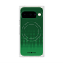 Premium Square Case with Pixelsnap［ Dot Gradation - Green ］