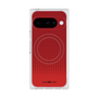 Premium Square Case with Pixelsnap［ Dot Gradation - Red ］