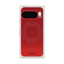 Premium Square Case with Pixelsnap［ Dot Gradation - Red ］