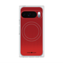 Premium Square Case with Pixelsnap［ Dot Gradation - Red ］