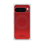 Premium Square Case with Pixelsnap［ Dot Gradation - Red ］