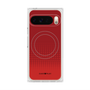 Premium Square Case with Pixelsnap［ Dot Gradation - Red ］