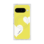 Premium Square Case with Pixelsnap［ Two Hearts - Yellow ］
