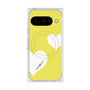 Premium Square Case with Pixelsnap［ Two Hearts - Yellow ］