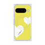 Premium Square Case with Pixelsnap［ Two Hearts - Yellow ］