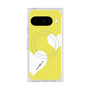 Premium Square Case with Pixelsnap［ Two Hearts - Yellow ］