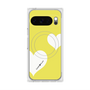 Premium Square Case with Pixelsnap［ Two Hearts - Yellow ］