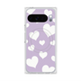 Premium Square Case with Pixelsnap［ Dot Hearts - Purple ］