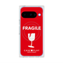 Premium Square Case with Pixelsnap［ FRAGILE - Red ］