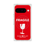 Premium Square Case with Pixelsnap［ FRAGILE - Red ］