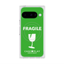 Premium Square Case with Pixelsnap［ FRAGILE - Green ］