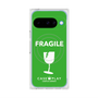 Premium Square Case with Pixelsnap［ FRAGILE - Green ］