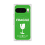 Premium Square Case with Pixelsnap［ FRAGILE - Green ］