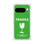Premium Square Case with Pixelsnap［ FRAGILE - Green ］