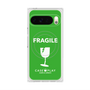 Premium Square Case with Pixelsnap［ FRAGILE - Green ］