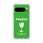 Premium Square Case with Pixelsnap［ FRAGILE - Green ］