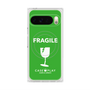 Premium Square Case with Pixelsnap［ FRAGILE - Green ］