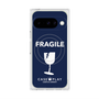 Premium Square Case with Pixelsnap［ FRAGILE - Navy ］
