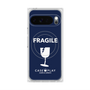 Premium Square Case with Pixelsnap［ FRAGILE - Navy ］