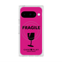 Premium Square Case with Pixelsnap［ FRAGILE - Pink ］