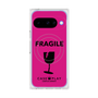 Premium Square Case with Pixelsnap［ FRAGILE - Pink ］