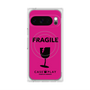 Premium Square Case with Pixelsnap［ FRAGILE - Pink ］