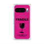 Premium Square Case with Pixelsnap［ FRAGILE - Pink ］