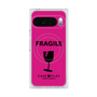 Premium Square Case with Pixelsnap［ FRAGILE - Pink ］