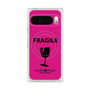 Premium Square Case with Pixelsnap［ FRAGILE - Pink ］