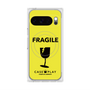 Premium Square Case with Pixelsnap［ FRAGILE - Yellow ］