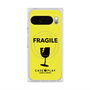 Premium Square Case with Pixelsnap［ FRAGILE - Yellow ］