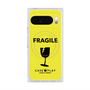 Premium Square Case with Pixelsnap［ FRAGILE - Yellow ］