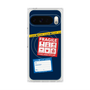 Premium Square Case with Pixelsnap［ FRAGILE Stickers - Navy ］