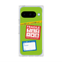 Premium Square Case with Pixelsnap［ FRAGILE Stickers - Green ］