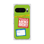 Premium Square Case with Pixelsnap［ FRAGILE Stickers - Green ］