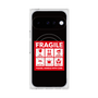Premium Square Case with Pixelsnap［ FRAGILE Sticker - Black ］