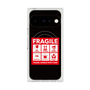 Premium Square Case with Pixelsnap［ FRAGILE Sticker - Black ］