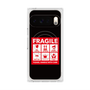 Premium Square Case with Pixelsnap［ FRAGILE Sticker - Black ］