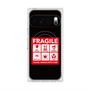 Premium Square Case with Pixelsnap［ FRAGILE Sticker - Black ］