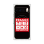 Premium Square Case with Pixelsnap［ FRAGILE Sticker - Black ］